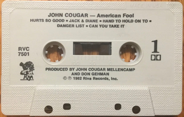 John Cougar Mellencamp : American Fool (Album,Club Edition)