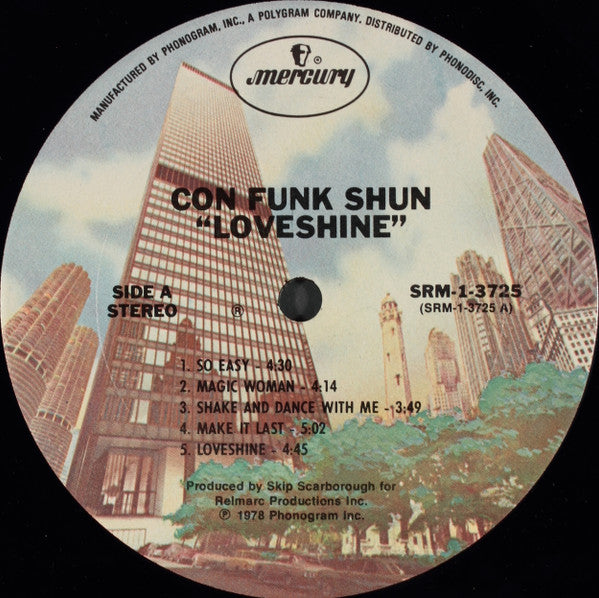 Con Funk Shun : Loveshine (LP,Album)