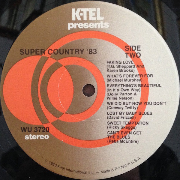 Various : Super Country '83 (LP,Compilation)