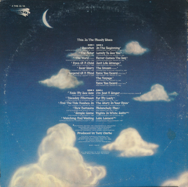 Moody Blues, The : This Is The Moody Blues (LP,Compilation)