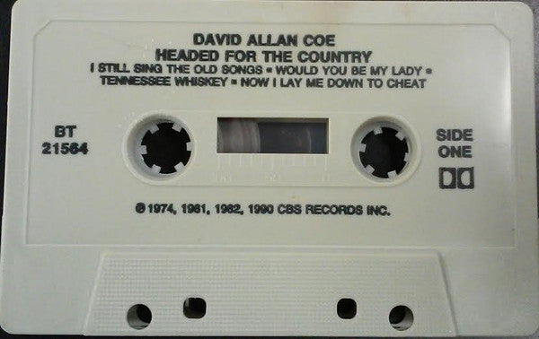 David Allan Coe : Headed For The Country (Album,Compilation)