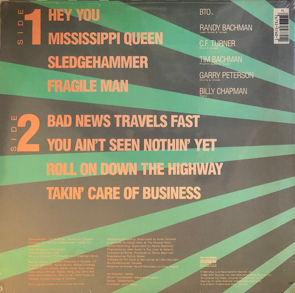 Bachman-Turner Overdrive : Live! Live! Live! (LP,Album,Club Edition)