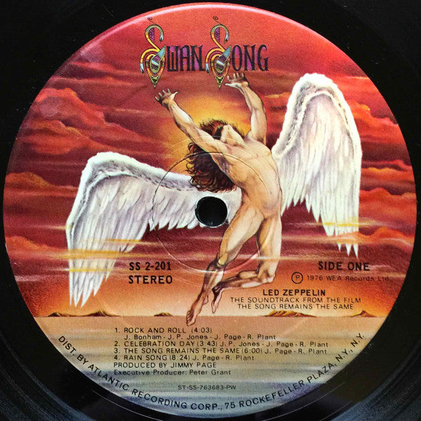 Led Zeppelin : The Soundtrack From The Film The Song Remains The Same (LP,Album)