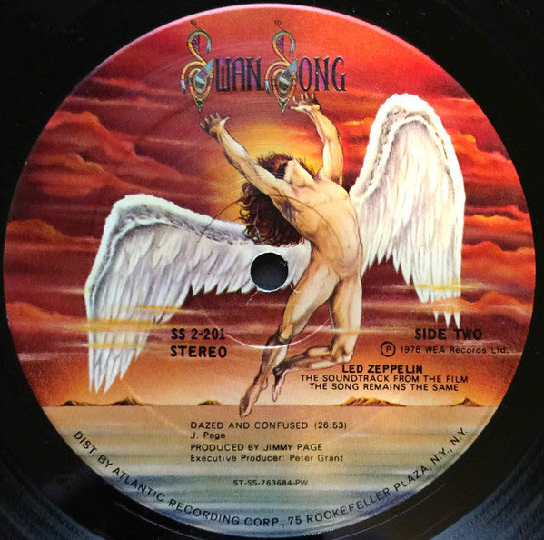 Led Zeppelin : The Soundtrack From The Film The Song Remains The Same (LP,Album)