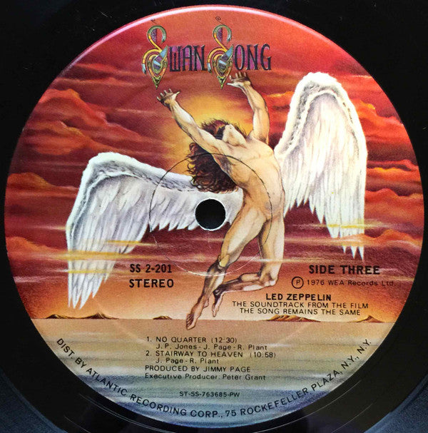 Led Zeppelin : The Soundtrack From The Film The Song Remains The Same (LP,Album)
