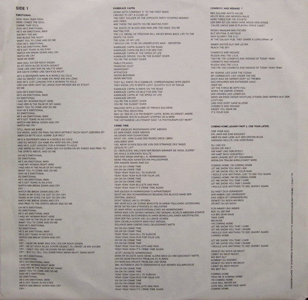 Falco : Emotional (LP,Album)