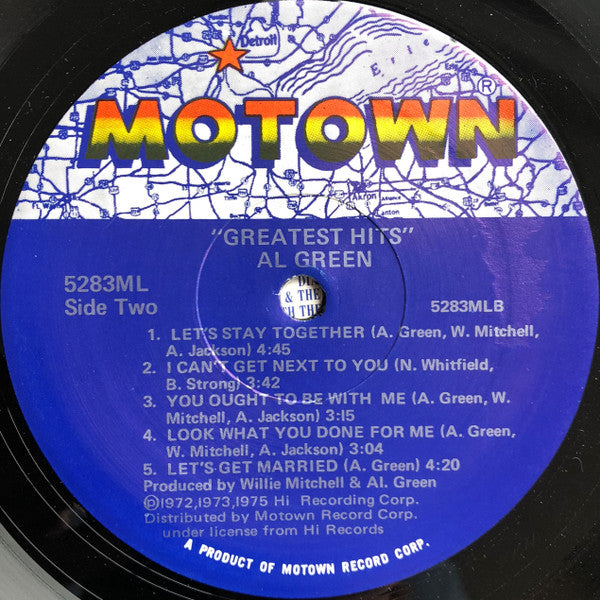 Al Green : Greatest Hits (LP,Compilation,Reissue)