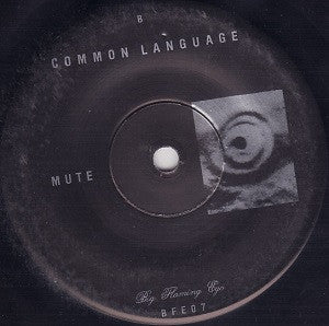 Common Language : Sharks To Blood / Mute (7",Limited Edition)