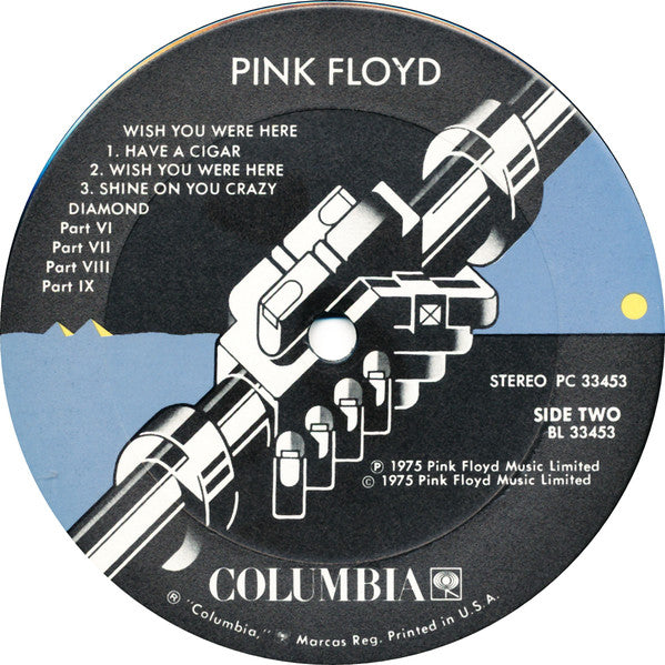 Pink Floyd : Wish You Were Here (LP,Album)