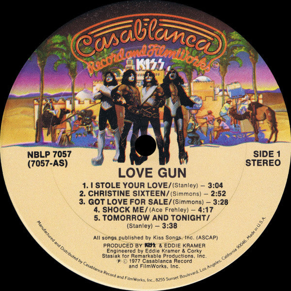 Kiss : Love Gun (LP,Album,Stereo)