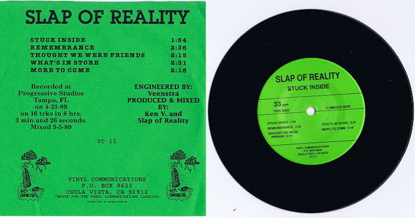 Slap Of Reality : Stuck Inside (7",33 ⅓ RPM,EP)