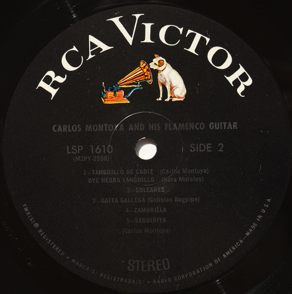 Carlos Montoya : Carlos Montoya and His Flamenco Guitar (LP,Album,Stereo)