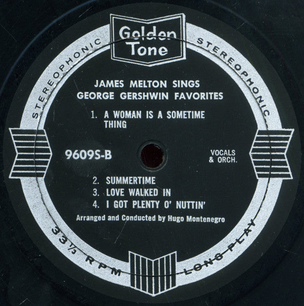 James Melton : James Melton Sings George Gershwin / Cole Porter (LP,Album,Stereo)