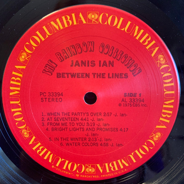 Janis Ian : Between The Lines (LP,Album)