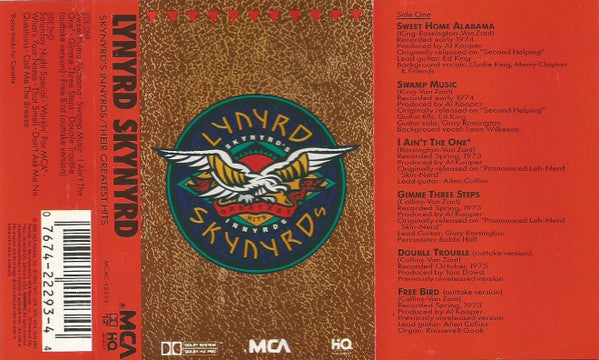 Lynyrd Skynyrd : Skynyd's Innyrds / Their Greatest Hits (Compilation)