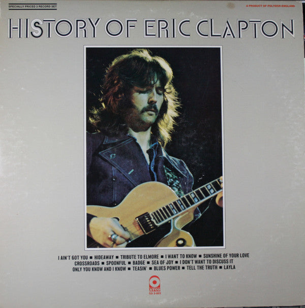 Eric Clapton : History Of Eric Clapton (LP,Compilation)