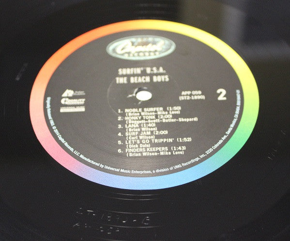 Beach Boys, The : Surfin' U.S.A. (LP,Album,Reissue,Stereo)
