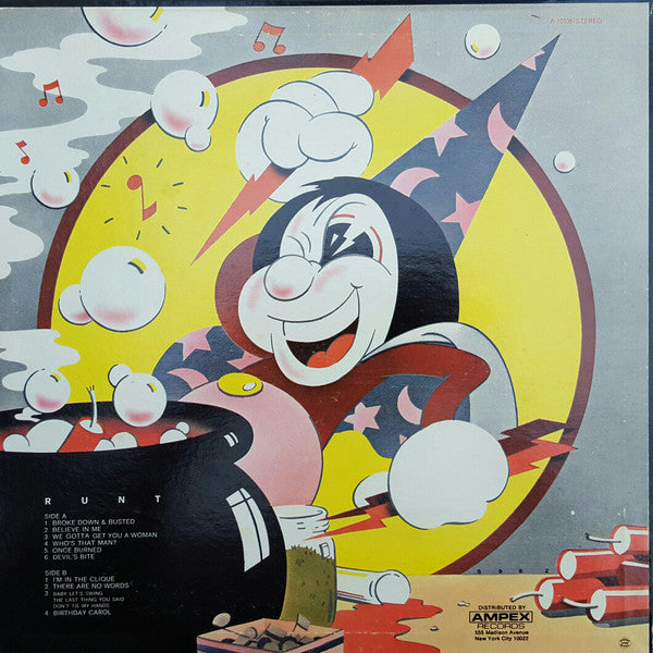 Todd Rundgren : Runt (LP,Album,Reissue,Stereo)