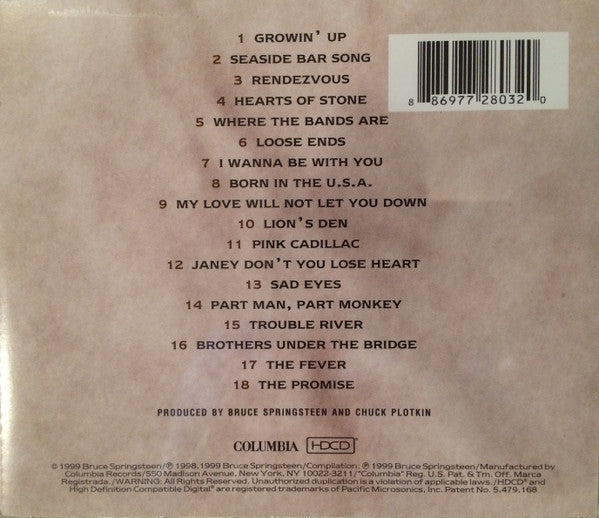 Bruce Springsteen : 18 Tracks (HDCD,Album,Compilation)