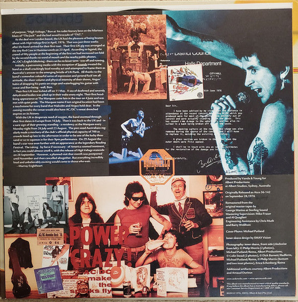 AC/DC : High Voltage (LP,Album,Reissue,Stereo)