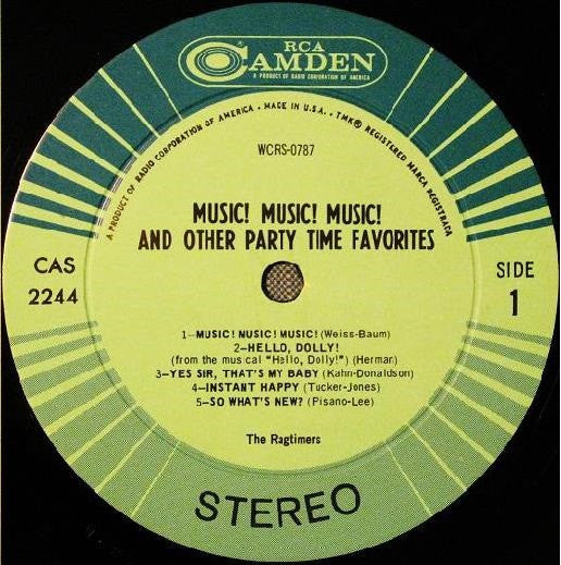 Ragtimers, The : Music! Music! Music! (LP,Stereo)