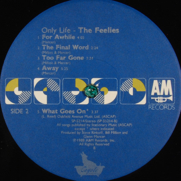 Feelies, The : Only Life (LP,Album)