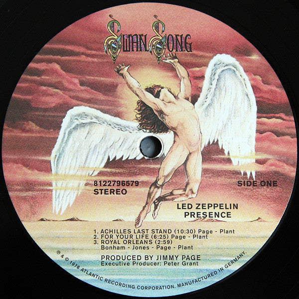 Led Zeppelin : Presence (LP,Album,Reissue,Remastered,Stereo)