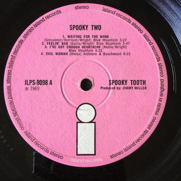 Spooky Tooth : Spooky Two (LP,Album,Repress,Stereo)