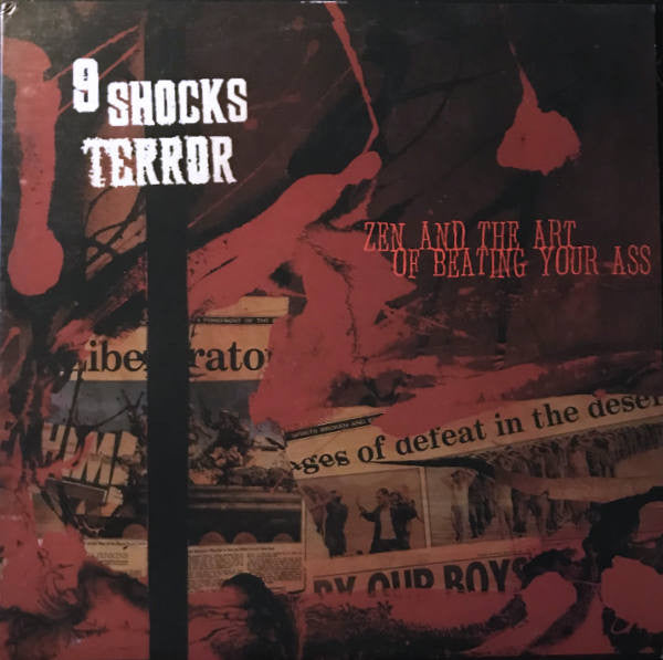 9 Shocks Terror : Zen And The Art Of Beating Your Ass (LP,45 RPM,Reissue,Remastered)