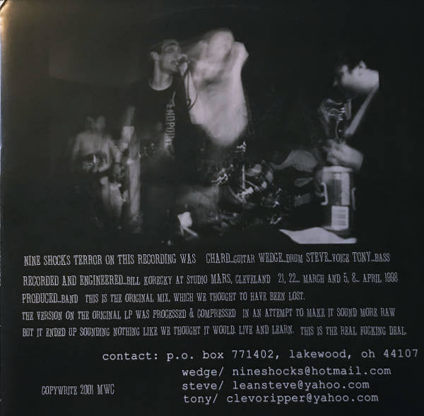 9 Shocks Terror : Zen And The Art Of Beating Your Ass (LP,45 RPM,Reissue,Remastered)
