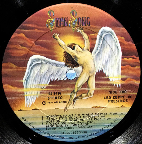 Led Zeppelin : Presence (LP,Album,Stereo)