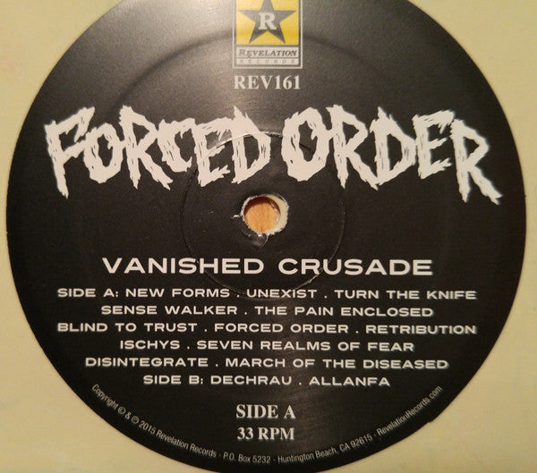 Forced Order : Vanished Crusade (LP,Album)