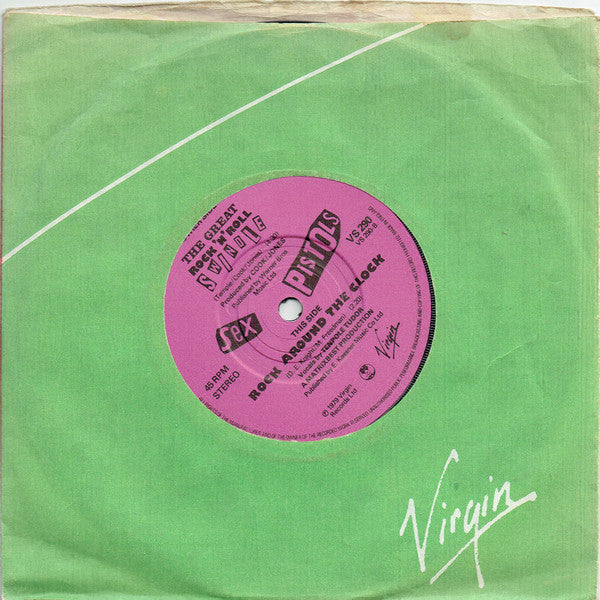 Sex Pistols : The Great Rock 'N' Roll Swindle (7",45 RPM,Single,Stereo)