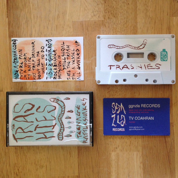 Trashies, The : Teenage Rattlesnakes (Single Sided,Album,Limited Edition,Numbered,Stereo)