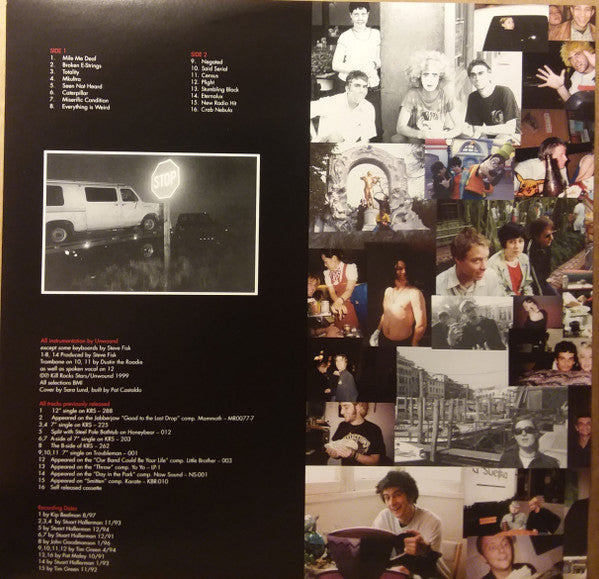 Unwound : A Single History 1991 - 1997 (LP,Compilation)