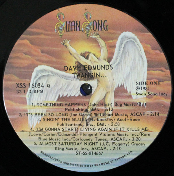 Dave Edmunds : Twangin... (LP,Album)