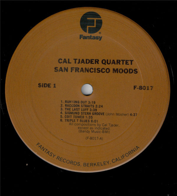 Cal Tjader : San Francisco Moods (LP,Album,Reissue,Stereo)