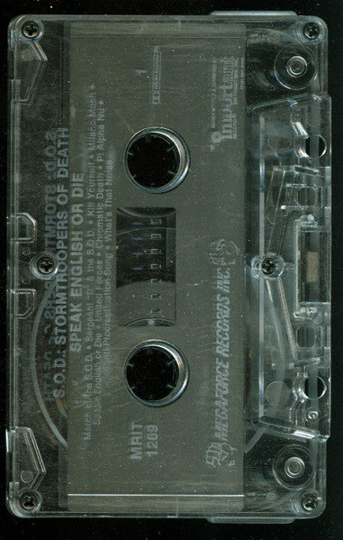 Stormtroopers Of Death : Speak English Or Die (Album)