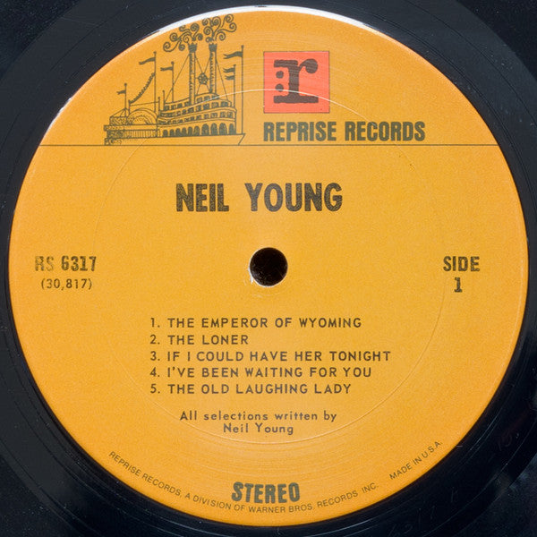 Neil Young : Neil Young (LP,Album,Repress,Stereo)
