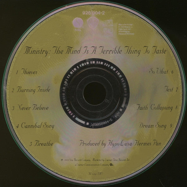 Ministry : The Mind Is A Terrible Thing To Taste (Album)