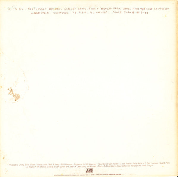 Crosby, Stills, Nash & Young : So Far (LP,Compilation,Reissue)