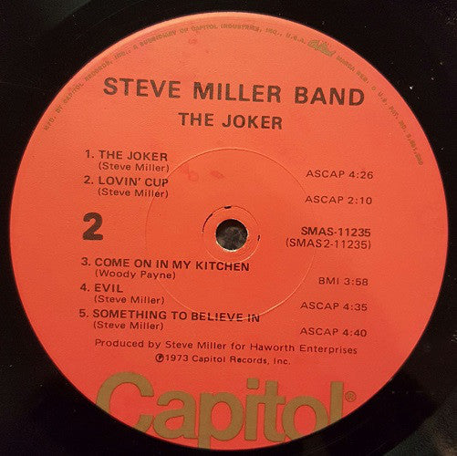Steve Miller Band : The Joker (LP,Album)