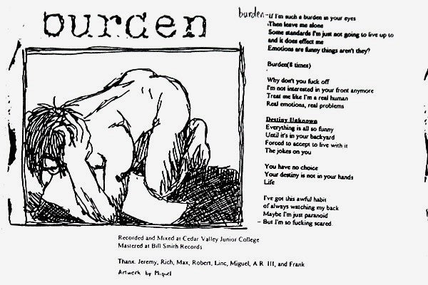 Burden (8) : Burden (7",33 ⅓ RPM)