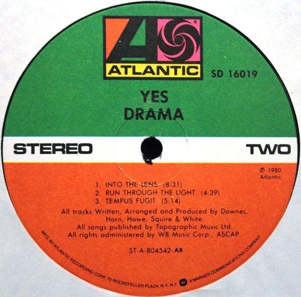 Yes : Drama (LP,Album)