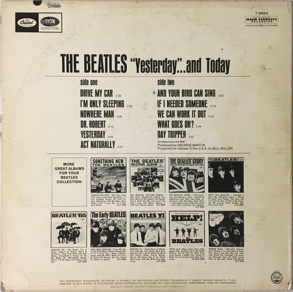 Beatles, The : Yesterday And Today (LP,Album,Compilation,Mono)