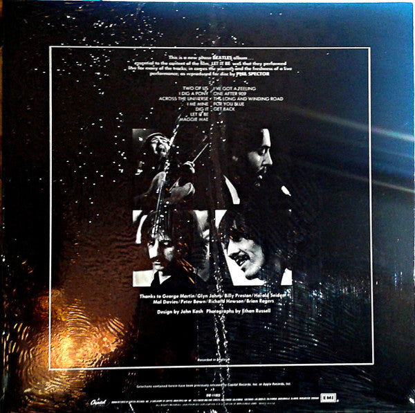 Beatles, The : Let It Be (LP,Album,Reissue)
