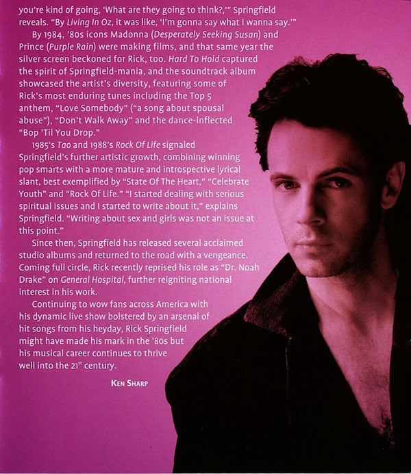 Rick Springfield : Rick Springfield (Compilation)