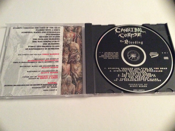 Cannibal Corpse : The Bleeding (Album,Repress)
