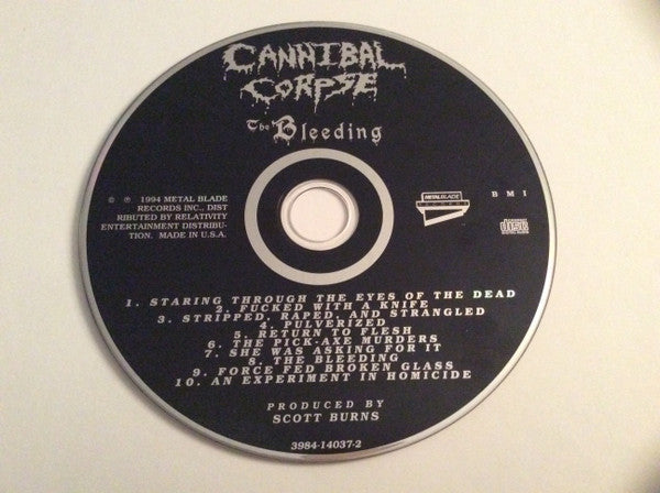 Cannibal Corpse : The Bleeding (Album,Repress)