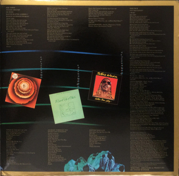 Stevie Wonder : Stevie Wonder's Original Musiquarium I (LP,Compilation,Stereo)